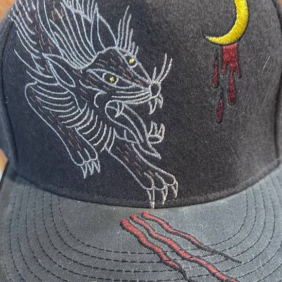 Goorin Bros Black and Gold Embroidered Hat - Picture 4 of 10